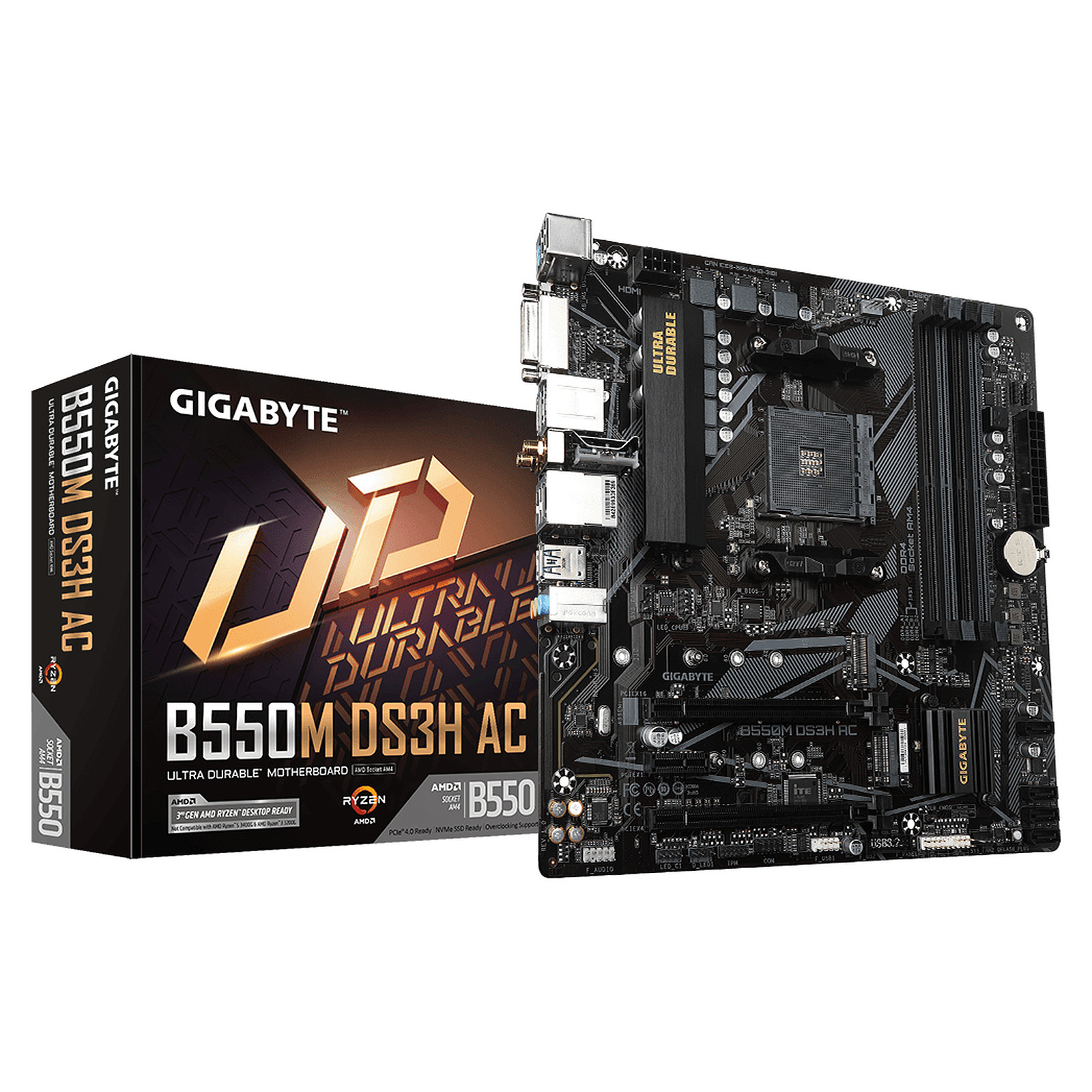 CM AMD GIGABYTE B550M-DS3H AC